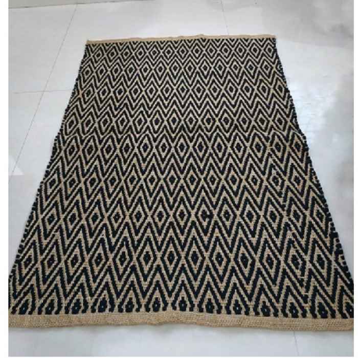 Килим Диамант-Carpet Diamond Natural/Black- 80X120см-KZuXP.jpeg