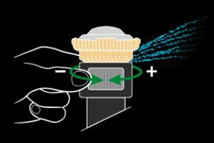 Rain Bird R-VAN Rotary Nozzle&rsquo;s Tool-Free Hand Adjustment