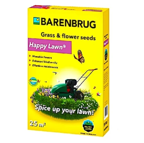 Тревна смеска Barenbrug Happy Lawn 0.5 kg.