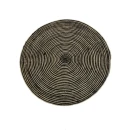 Thumbnail 1 of Килим Юта/Памук-Carpet Jute/Cotton Natural/Black D150см