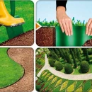 Thumbnail 4 of Ограничителна лента за трева - зелена 15см.х9м.к