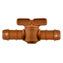 Thumbnail 1 of Кран Ф16 - за капков маркуч Ф16 - кафяв