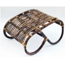 Thumbnail 1 of Поставка за Крака Спайдер Ратан Кафяв-Footrest Rattan Spider Brown 46X58H33см