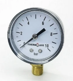 Снимка на Радиален манометър за вода Ф50мм 1/4'' BSP