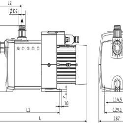 Снимка на Самозасмукваща помпа WILO HiMulti3 3-45