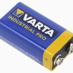 Снимка на Алкална батерия 9V Varta Industrial PRO