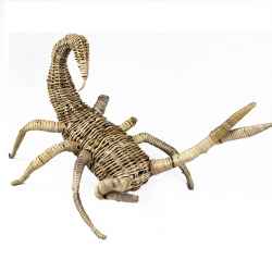 Скорпион Ратан Сив-Scorpion Rattan Grey 45X34H29см