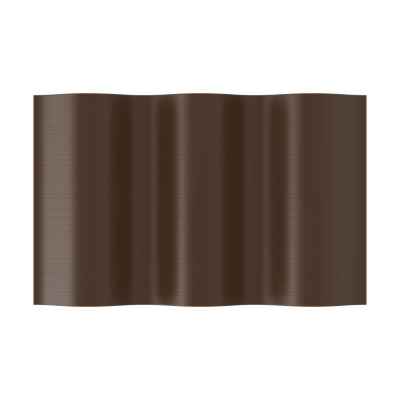 Ограничителна лента за трева - кафява 15см.х9м.к