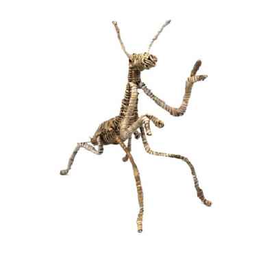 Скакалец Ратан Сив-Grasshopper Rattan Grey 37X16H37см